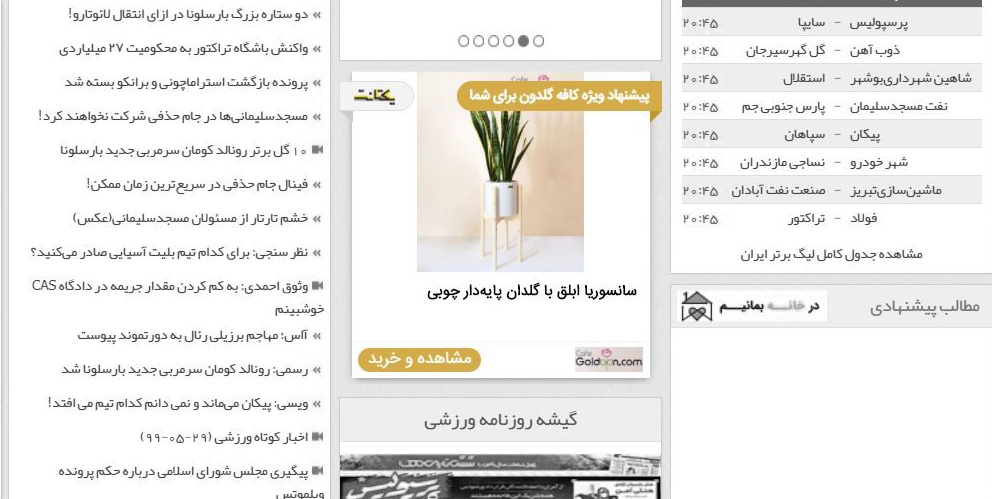 تبلیغات ریتارگتینگ محصول در یکتانت