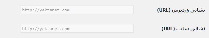 نشانی وردپرس