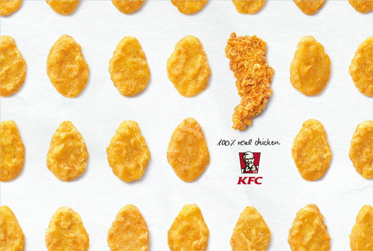 تبلیغ KFC