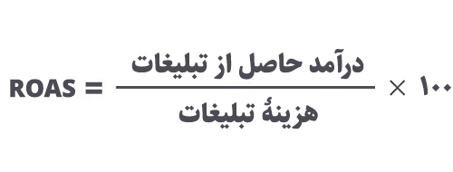 فرمول نرخ بازگشت هزینه تبلیغات