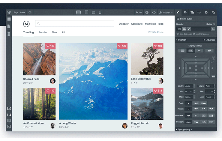 webflow